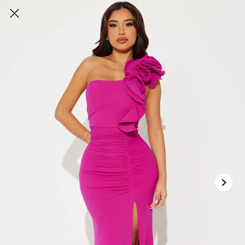 Magenta Formal Dress